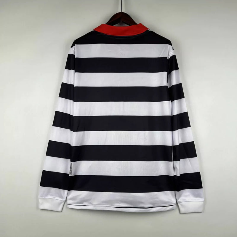 Camisa Venezia Third III 2023/24 Manga Longa - Preta e Branca