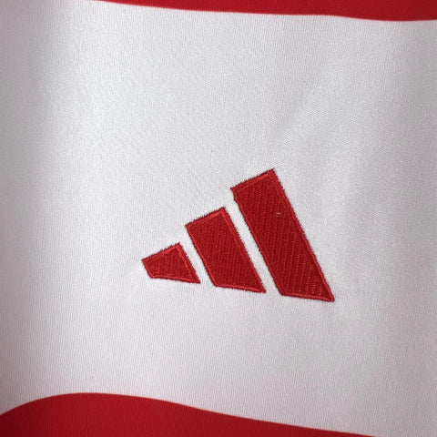Camisa Granada Home I 2023/24 Adidas Torcedor Masculina - Vermelha e Branca