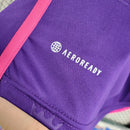 Camisa Charlotte FC Away II 2023/24 Adidas Torcedor Masculina Roxa, uniforme MLS, escudo bordado, tecnologia AEROREADY, Waze Mix"