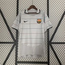 Camisa Barcelona Away (2) 2003/04 Nike Retrô Masculina cinza