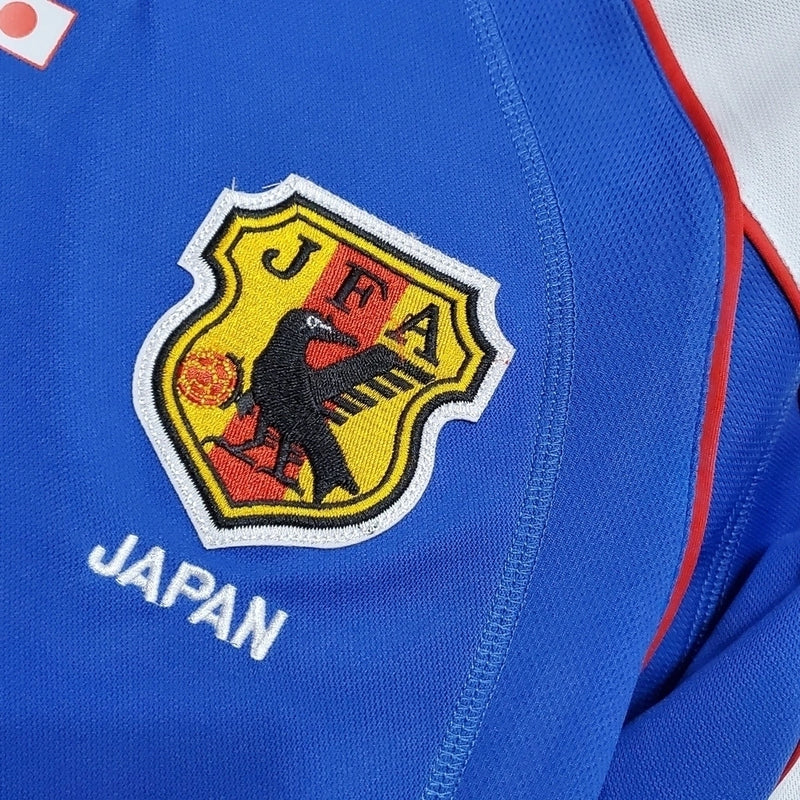 Camisa Retrô Japão Home 2000 Torcedor Masculina - Azul