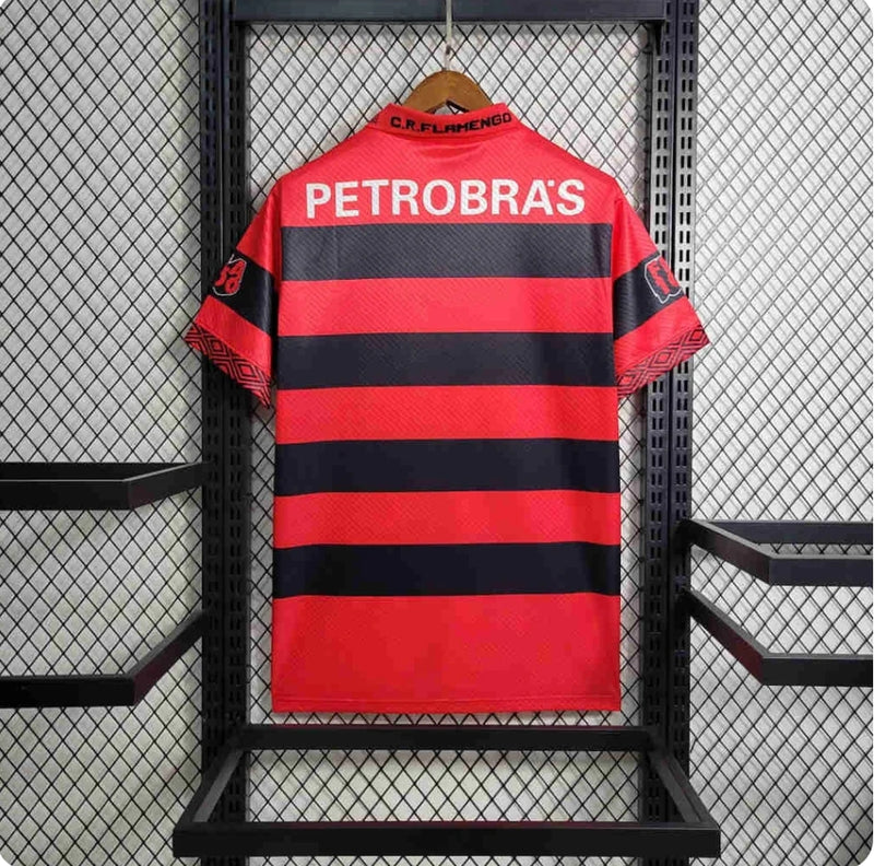 Camisa flamengo Retrô 1994/95 Umbro Torcedor masculina preto/vermelho