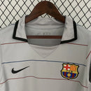 Camisa Barcelona Away (2) 2003/04 Nike Retrô Masculina cinza