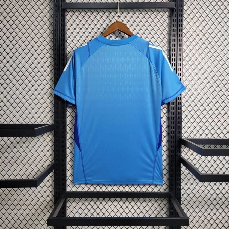 Camisa Flamengo Goleiro 2023/24 Adidas Torcedor Masculina - Azul