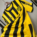 Camisa Peñarol Home I 2024/25 Torcedor Masculina Amarela e Preta, uniforme clássico, futebol uruguaio, escudo bordado, conforto, estilo e tradição para torcedores"