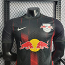 Camisa RB Leipzig Away II 2022/23 Nike Jogador Masculina - Preta e Vermelha