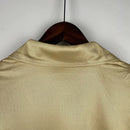 Camisa Barcelona Away II 2002/03 Nike Retrô Masculina - Dourada