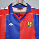 Camisa Barcelona Home I 1994/95 Kappa Retrô Masculina - Grená e Azul