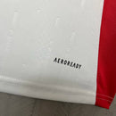 “Camisa Itália Away II 2024/25 Adidas Jogador Masculina, branca, modelo slim fit de alta performance, com escudo da seleção italiana e logo Adidas em destaque, feita em tecido leve e respirável usado pelos atletas.”