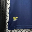 Camisa Boca Juniors Home (1) 1994/95 Olan Retrô Masculina azul com faixa amarela horizontal, escudo bordado tradicional e gola careca clássica.