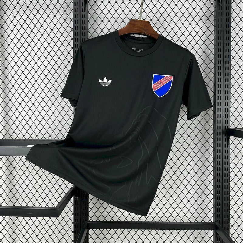 Camisa Colo Colo centenário 2025/26 Adidas Torcedor masculina - preta
