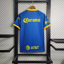 Camisa Club América Away II 2023/24 Torcedor Masculina Azul Nike, uniforme alternativo confortável e estiloso, futebol mexicano, manto das Águias"