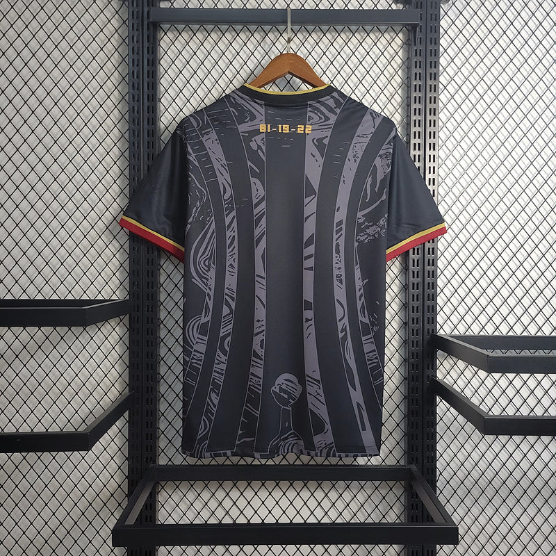 Camisa flamengo 2022/23 Edição "Tri Libertadores" Torcedor masculina - preta/dourada