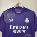 Camisa Real Madrid Fourth IV 2024/25 Y-3 Torcedor Masculina - Roxa