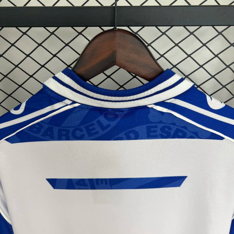 Camisa Espanyol Home I 1999/00 Retrô Masculina - Branca