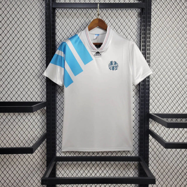 Camisa Olympique de Marseille Home (1) '25 Anos Título UCL' 1993 Adidas Retrô Masculina