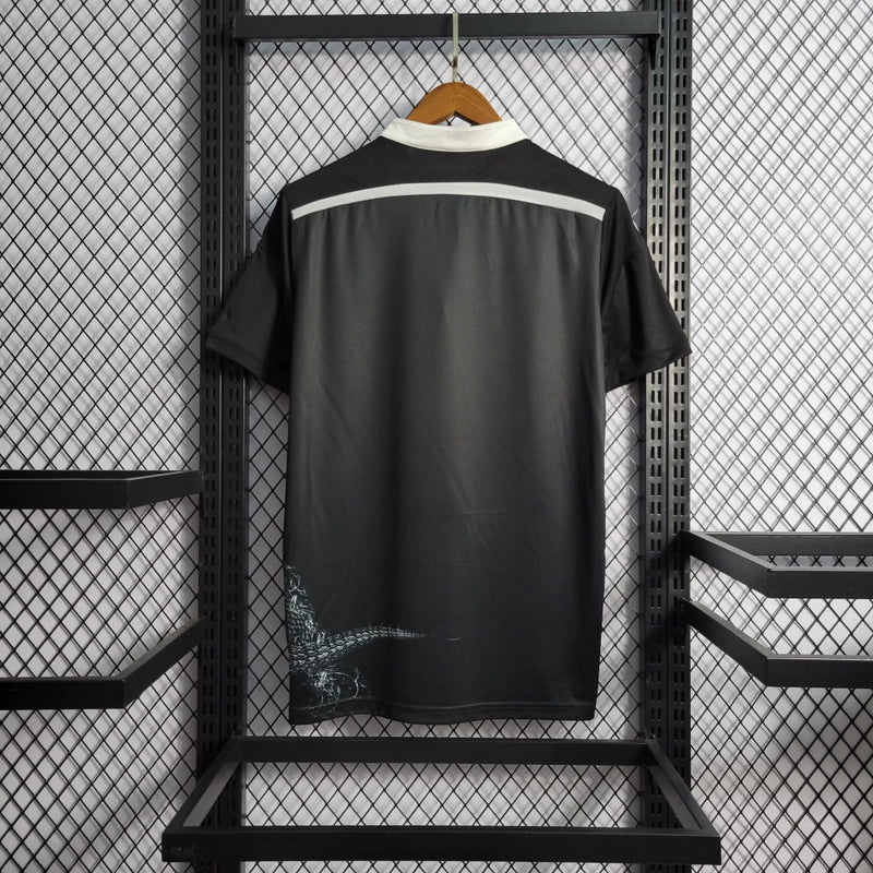 Camisa Real Madrid Third (3) "Dragão" Yamamoto 2014/15 Adidas Retrô Masculina