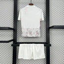 Conjunto Infantil Lille OSC Away 2024/25 New Balance – Uniforme Completo Camisa e Shorts de Costas