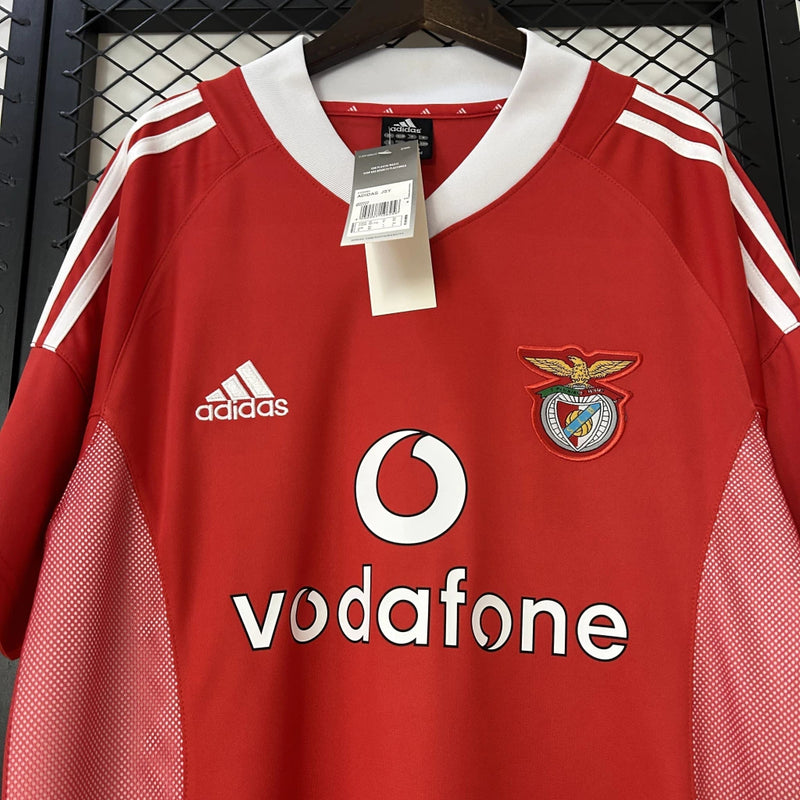 Camisa Benfica Home (1) 2002/03 Adidas Retrô Masculina