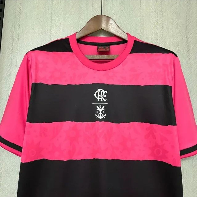 Camisa flamengo 2024/25 edição "Outubro Rosa" torcedor masculina - Rosa