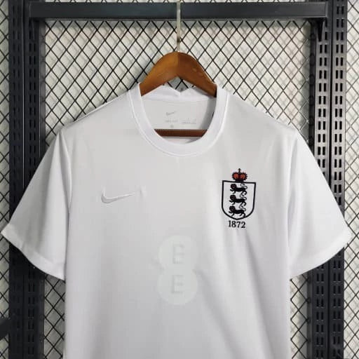 Camisa Inglaterra '150 anos da Inglaterra' Pré-Jogo 2023 Nike Torcedor Masculina