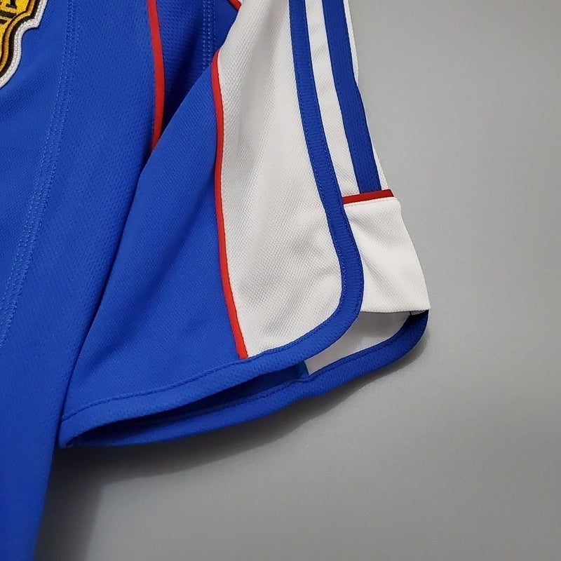 Camisa Retrô Japão Home 2000 Torcedor Masculina - Azul