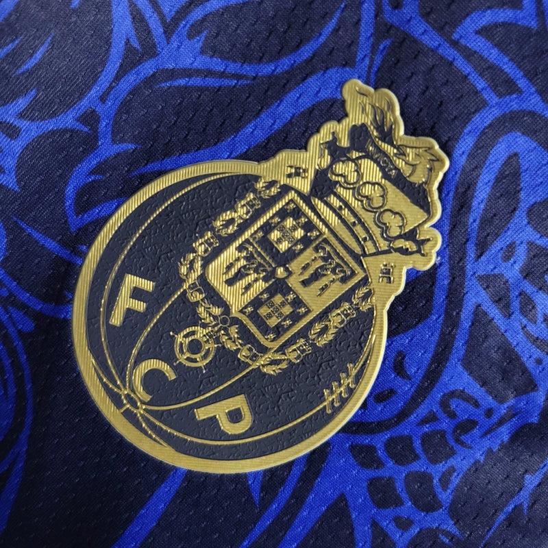 Camisa FC Porto Special Edition 22/23 - C/Patch - Torcedor Masculina - Azul e Dourado