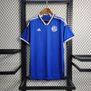Camisa Schalke 04 Home I 2023/24 Adidas Torcedor Masculina - Azul