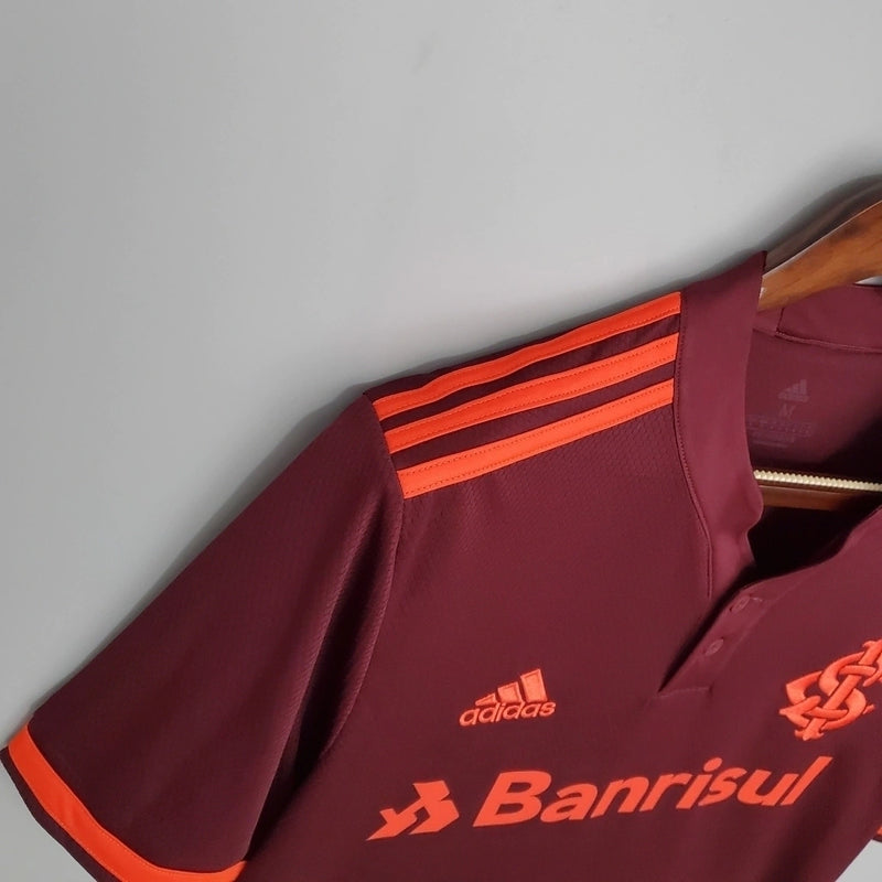 Camisa Internacional III 21/22 Torcedor Adidas - Vinho