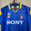 Camisa Juventus Away II 1995/97 Kappa Retrô Masculina - Azul