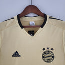 Camisa Bayern de Munique Away II 2004/05 Adidas Retrô Masculina - Dourada