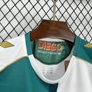 Camisa Werder Bremen 'Obrigado Diego' 2024/25 Hummel Torcedor Masculina - Branca e Verde