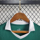 Kit Infantil Palmeiras Home (1) 2024/25 Puma – uniforme completo com camisa verde, shorts e meião oficial do Verdão para crianças de 3 a 13 anos.