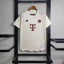 Camisa Bayern de Munique Third III 2023/24 Adidas Torcedor Masculina - Bege