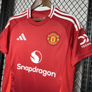 Camisa Manchester United Home (1) 2024/25 Adidas Torcedor Masculina