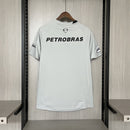 Camisa Flamengo Goleiro 2008 Lubrax torcedor Masculina - cinza
