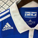 Camisa Schalke 04 Home I 2010/11 Adidas Retrô Masculina - Azul