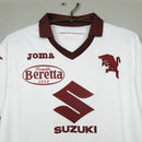 Camisa Torino Away II 2022/23 Joma Torcedor Masculina Branca com detalhes em grená, escudo bordado e design clássico inspirado na tradição do clube italiano.”