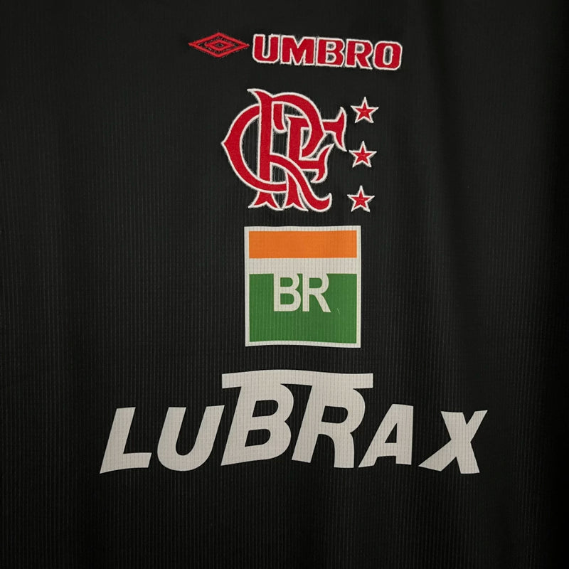Camisa Flamengo Retrô Third (3) 1999 Torcedor Masculina - preta
