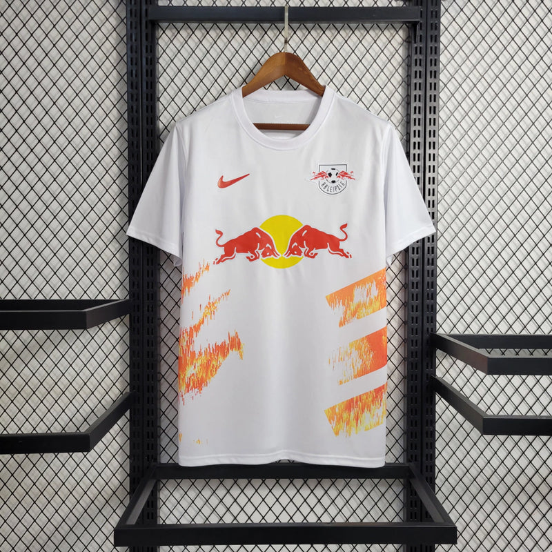 Camisa RB Leipzig Especial "Canto da Torcida" 2023/24 Nike Torcedor Masculina - Branca