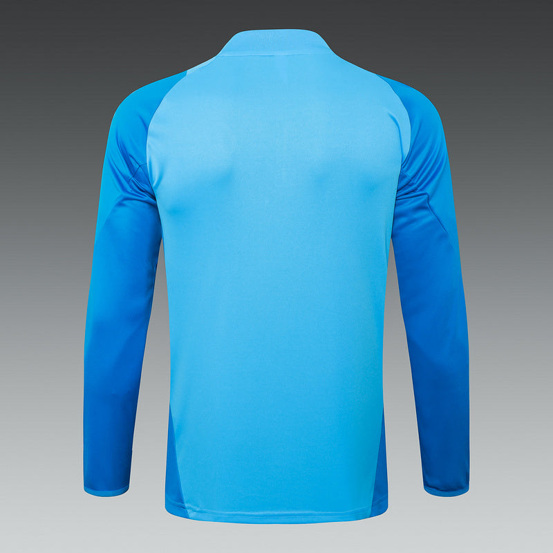 Conjunto Flamengo Treino 2025/26 Adidas masculino Azul Claro