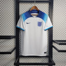 Camisa Seleção Inglaterra I 22/23 Branca e Azul - Copa do mundo
