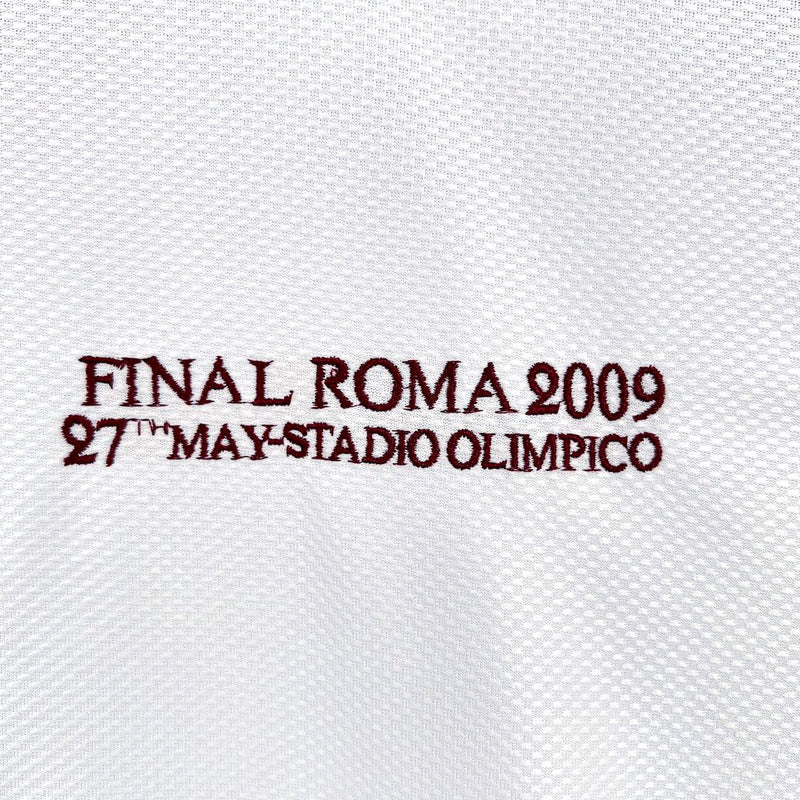 Camisa Manchester United 'Final Roma 2009' Away (2) 2008/09 Nike Retrô Masculina