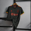 Camisa Ajax III "Bob Marley" 2021/22 Torcedor Masculina Adidas - Preta