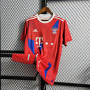 Camisa Bayern de Munique "Especial 10 Títulos de Bundesliga Consecutivos" 2022/23 Adidas Torcedor  Masculina - Vermelha