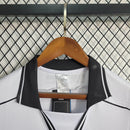 Camisa Corinthians retrô branca 1999 da Topper com escudo antigo e gola polo.