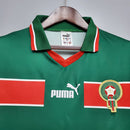 Camisa Marrocos Home I 1998/99 Puma Retrô Masculina verde, modelo clássico dos Leões do Atlas dos anos 90, design nostálgico e histórico para colecionadores e fãs de futebol retrôCamisa Marrocos Retrô
Camisa Marrocos 1998/99
Camisa Puma Marrocos antiga
Camisa Marrocos verde retrô
Camisa Marrocos Home 1998
Camisa retrô masculina Marrocos
Camisa de futebol retrô Marrocos
Camisa clássica Marrocos 1999
Camisa Leões do Atlas retrô
