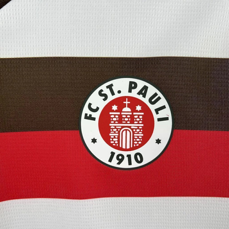 Camisa St. Pauli Away II 2025/26 Puma Torcedor Masculina - Branca
