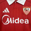 Camisa Sevilla Away II 2025/26 Adidas Torcedor Masculina - Vermelha