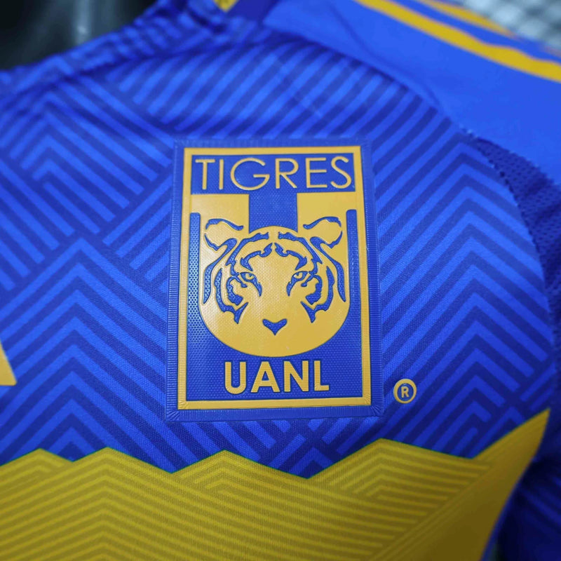 Camisa Tigres Away II 2024/25 Adidas jogador Masculina - Azul